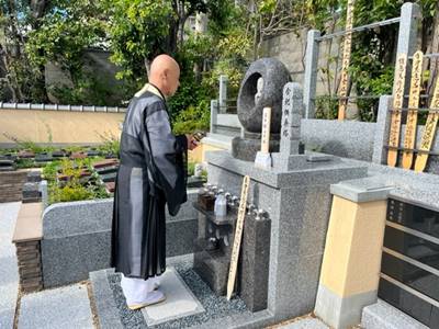 東福寺龍眠庵合祀墓へ納骨