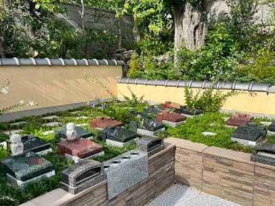 京都東福寺龍眠庵の樹木葬