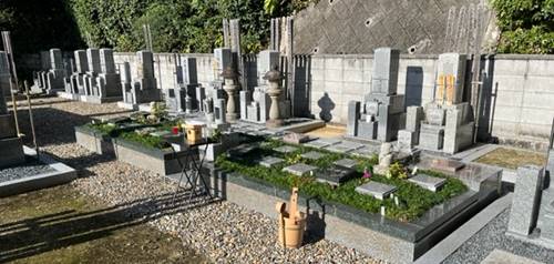 宇治市宝善院の樹木葬墓地